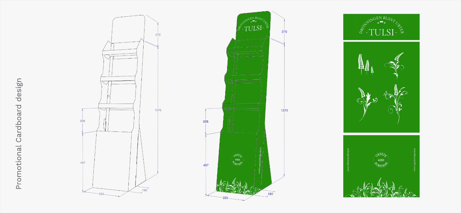 Promotion cardboard tea holder | OFG